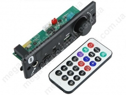 MP3 модуль з ПДК, Bluetooth та дисплеєм 3.7-5v out <2*3W