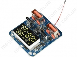 Плата PowerBank 4S 14.8v в PD100W з індикацією LED 2xUSB/2xType-C