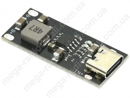 Модуль зарядний 5V 3A Type-C - Li-Ion 3.7V (IP2312)